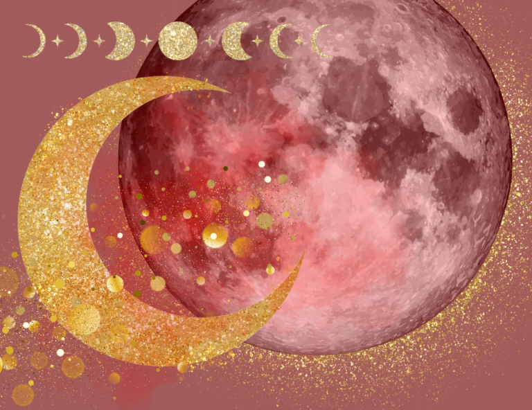 Image of the full Moon in Leo