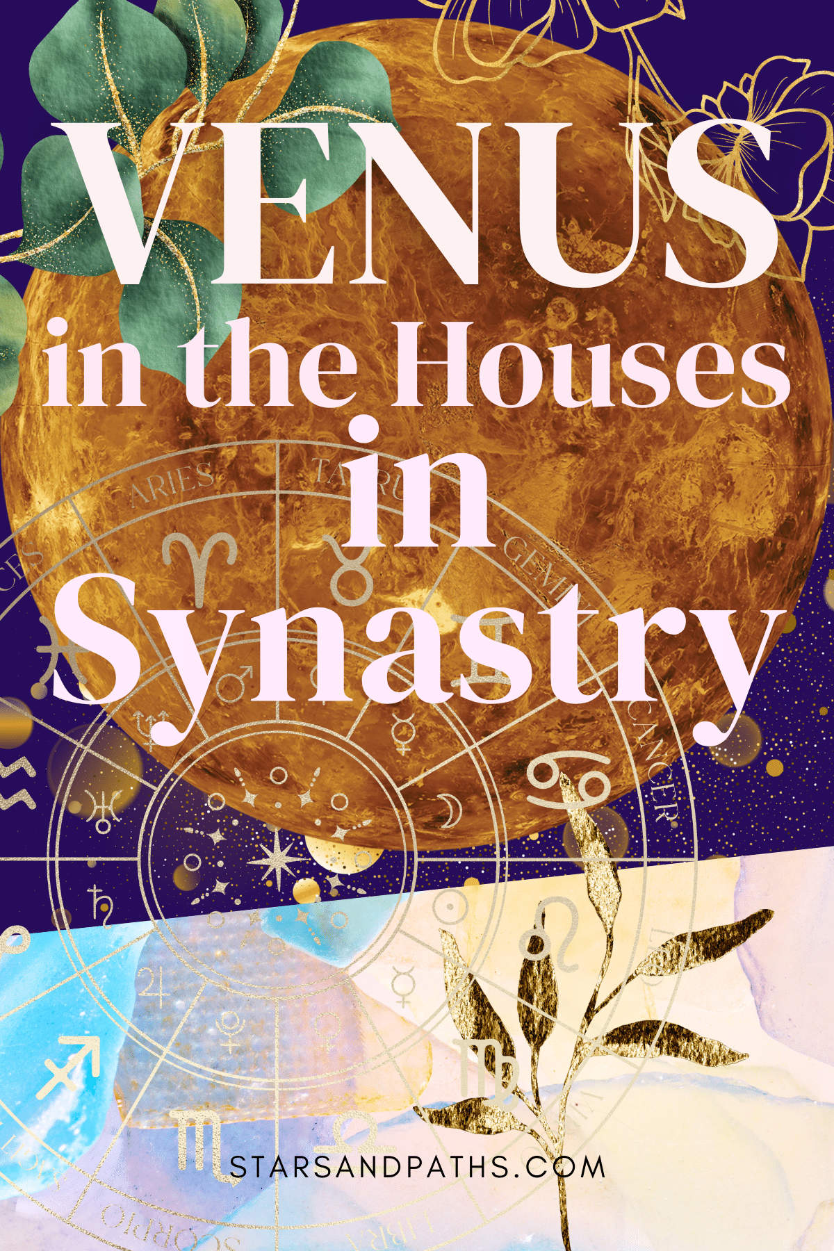 Venus in the Houses in Synastry: The Backbone of How We Love