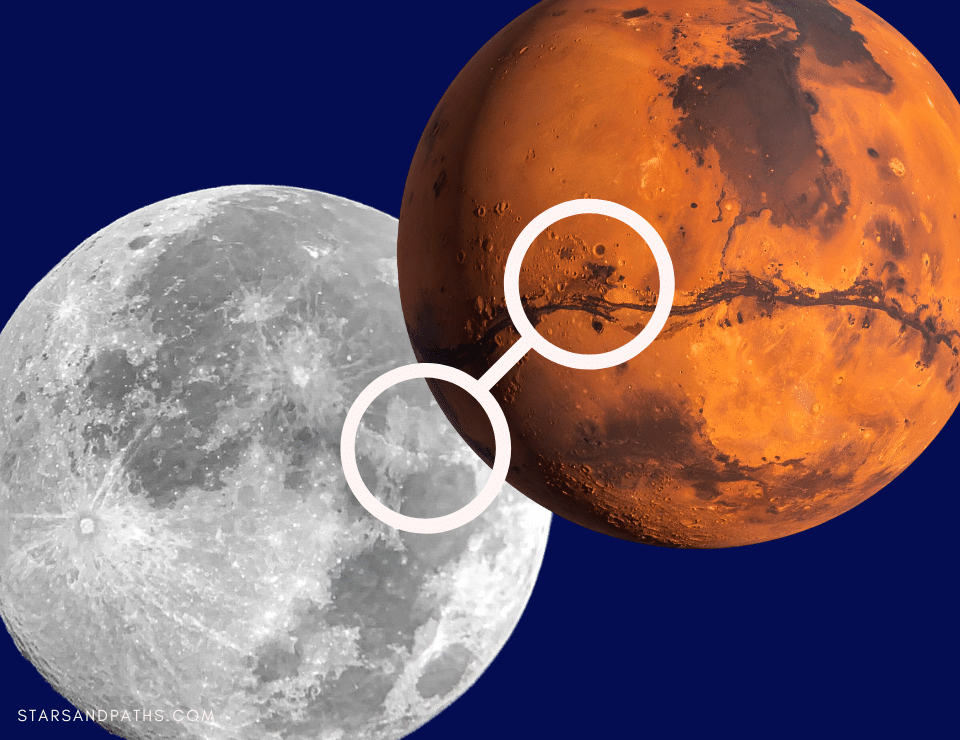 Moon Opposite Mars Synastry: The Push and Pull of Heart and Desire